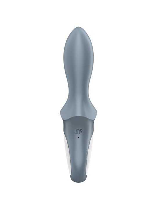 Satisfyer Air Pump Booty 1 - Vibratore Anale Gonfiabile Grigio