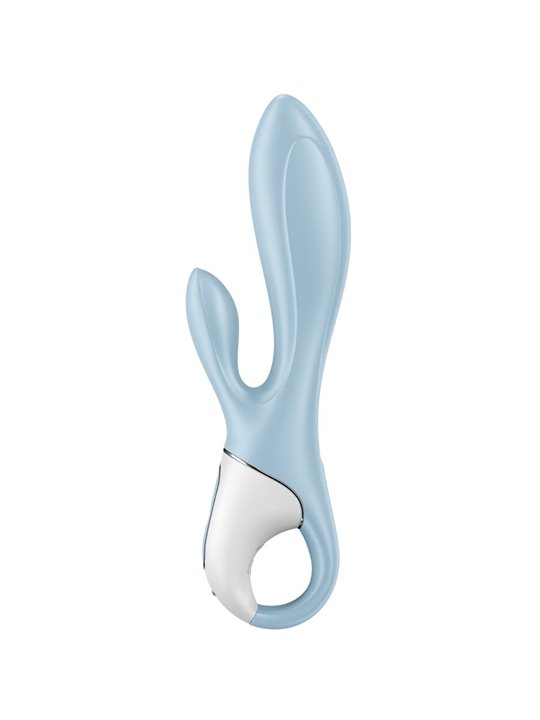 Satisfyer Air Pump Bunny 1 - Vibratore Rabbit Gonfiabile Blu