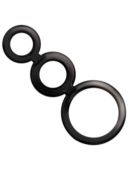 Addicted Toys - Rings Set for Penis - Smoked