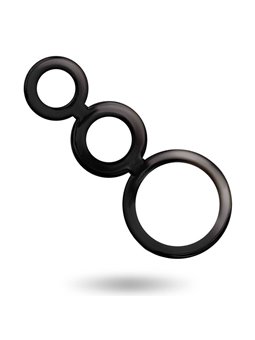 Addicted Toys - Rings Set for Penis - Smoked