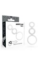 Addicted Toys - Rings Set for Penis Transparent