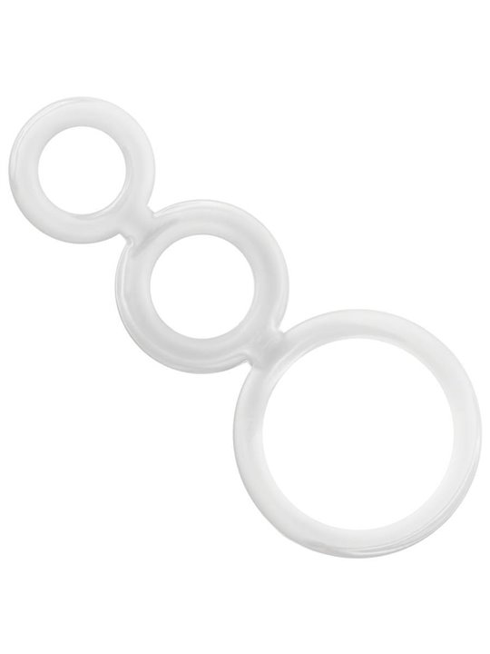 Addicted Toys - Rings Set for Penis Transparent