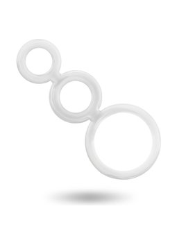 Addicted Toys - Rings Set for Penis Transparent