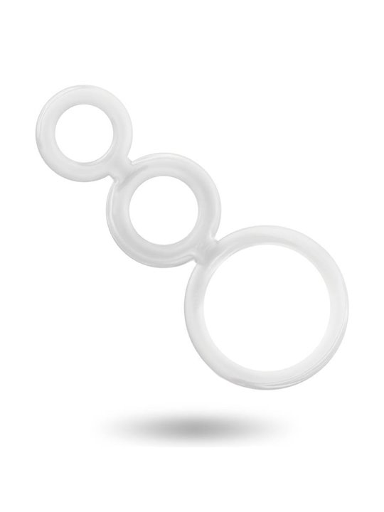Addicted Toys - Rings Set for Penis Transparent