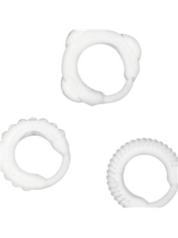 Addicted Toys - C-Ring Set Clear