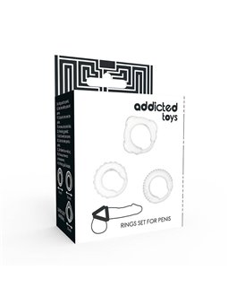 Addicted Toys - C-Ring Set Clear