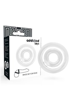 Addicted Toys - Potenz- C-Ring Penis Clear