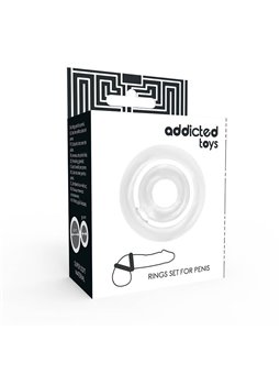 Addicted Toys - Potenz- C-Ring Penis Clear