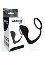 Addicted Toys - Plug Anale con Anello Fallico Nero