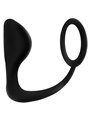 Addicted Toys - Plug Anale con Anello Fallico Nero