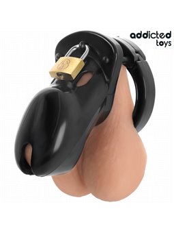 Addicted Toys Locked Forbidden Vault - Phallic Cage with Padlocks