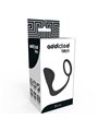 Addicted Toys - Plug Anale con Anello Fallico Nero