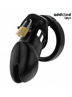 Addicted Toys Locked Obsidian Hold M - Gabbia Fallica con Lucchetti
