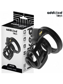 Addicted Toys Locked Gilden Cage - Gabbia Fallica con Serratura