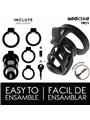 Addicted Toys Locked Gilden Cage - Gabbia Fallica con Serratura