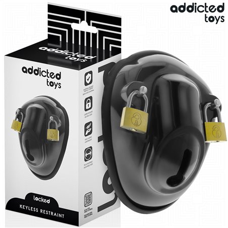 Addicted Toys Locked Keyless Restraint - Gabbia Fallica con Lucchetti