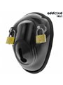 Addicted Toys Locked Keyless Restraint - Phallic Cage with Padlocks