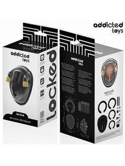 Addicted Toys Locked Keyless Restraint - Gabbia Fallica con Lucchetti