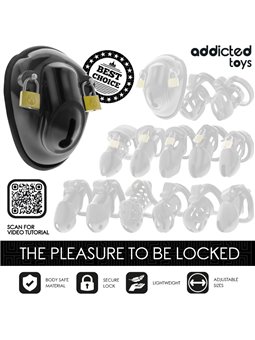Addicted Toys Locked Keyless Restraint - Gabbia Fallica con Lucchetti