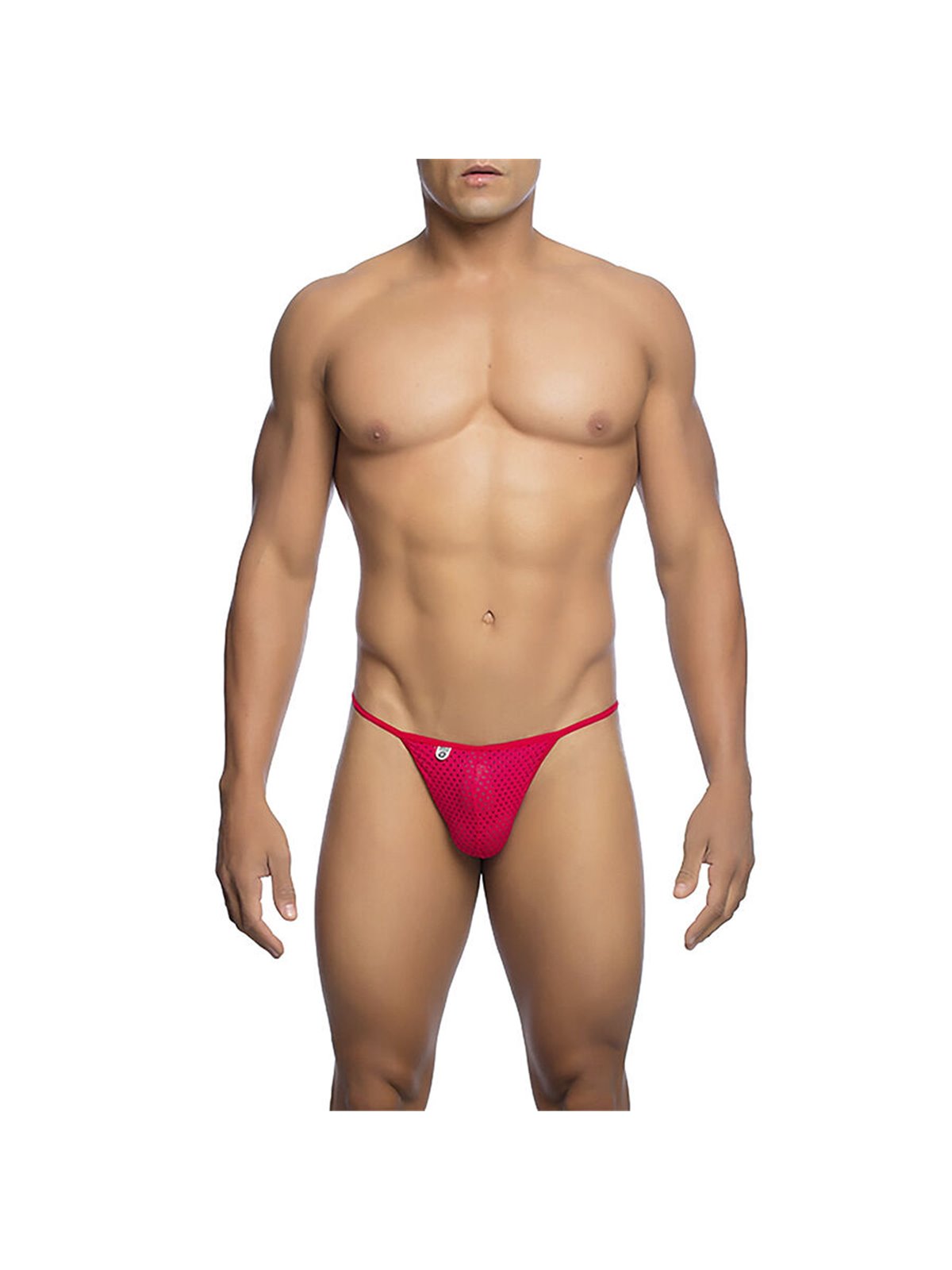 Mob - Men's Microfibre Thong Red Size L/XL