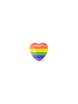 Pride - Anti Stress a Forma di Cuore con Bandiera LGBT