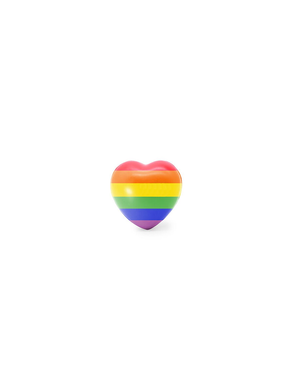 Pride - Heart-Shaped Stress Reliever with LGBT Flag