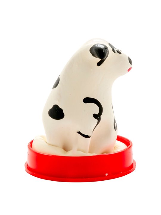 Condomerie - Preservativo Dipinto a Mano Modello Cane Dalmata