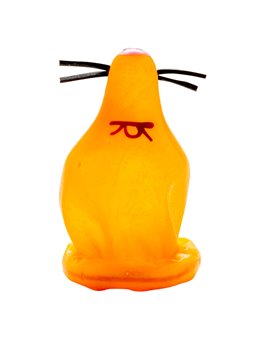 Condomerie - Preservativo Dipinto a Mano Modello Fox