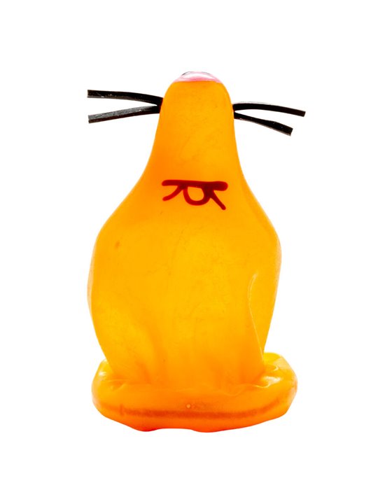 Condomerie - Preservativo Dipinto a Mano Modello Fox