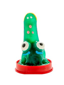 Condomerie - Preservativo Dipinto a Mano Modello Coccodrillo 1