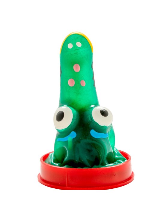 Condomerie - Preservativo Dipinto a Mano Modello Coccodrillo 1