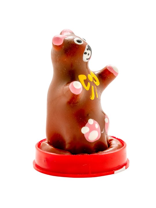 Condomerie - Hand-Painted Condom Bear Model