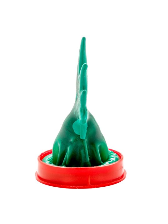 Condomerie - Hand-Painted Condom Cannabis Model 1