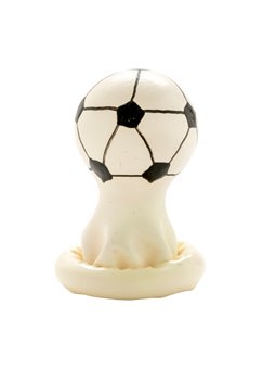 Condomerie - Preservativo Dipinto a Mano Modello Palla da Calcio