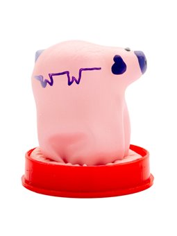 Condomerie - Hand-Painted Condom Little Piggy Model