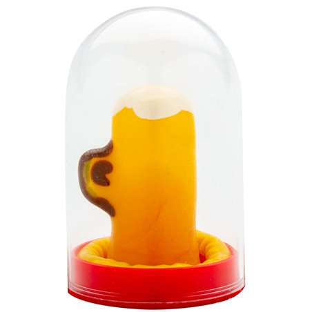 Condomerie - Preservativo Dipinto a Mano Modello Bicchiere di Birra
