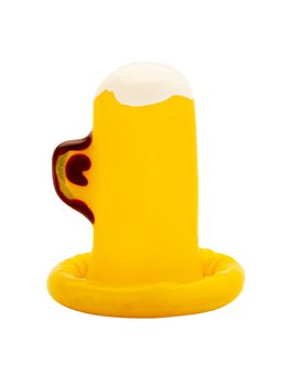 Condomerie - Preservativo Dipinto a Mano Modello Bicchiere di Birra
