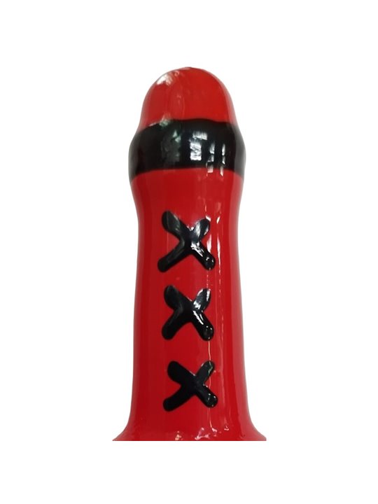 Condomerie - Hand-Painted Condom Red Amsterdam Model