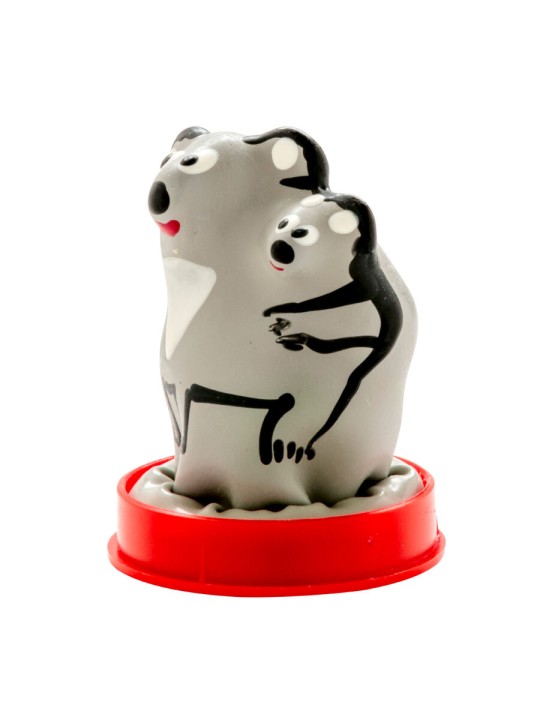Condomerie - Preservativo Dipinto a Mano Modello Koala con Cucciolo