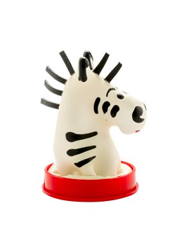 Condomerie - Preservativo Dipinto a Mano Modello Zebra