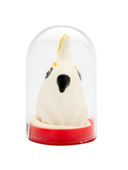 Condomerie - Hand-Painted Condom White Parrot Model