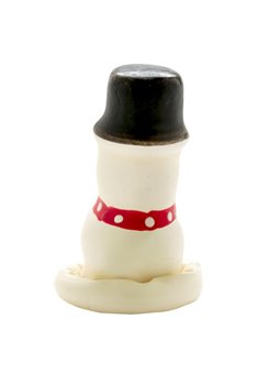 Condomerie - Hand-Painted Condom Snowman Model