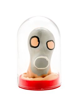 Condomerie - Hand-Painted Condom Gas Mask Model