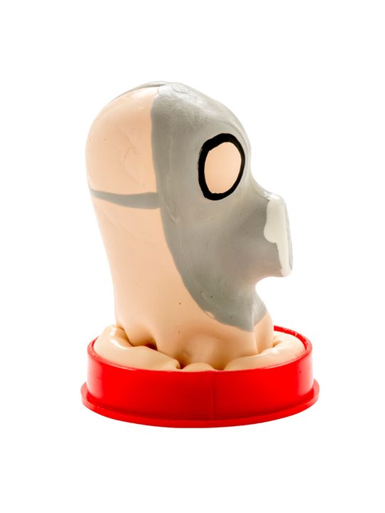 Condomerie - Preservativo Dipinto a Mano Modello Maschera Antigas