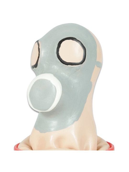 Condomerie - Preservativo Dipinto a Mano Modello Maschera Antigas