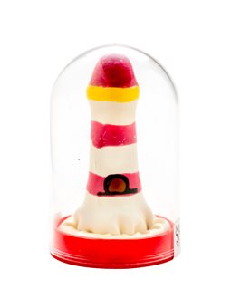 Condomerie - Hand-Painted Condom Lighthouse Model