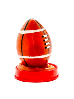 Condomerie - Preservativo Dipinto a Mano Modello Pallone da Rugby