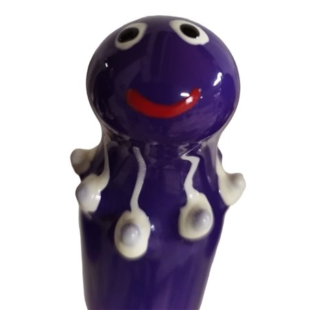 Condomerie - Hand-Painted Condom Purple Octopus Model