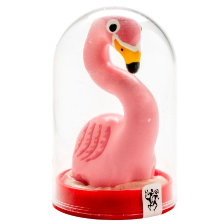 Condomerie - Preservativo Dipinto a Mano Modello Fenicottero Rosa