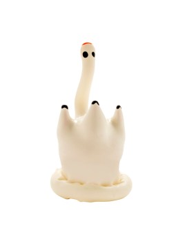 Condomerie - Hand-Painted Condom Swan Model